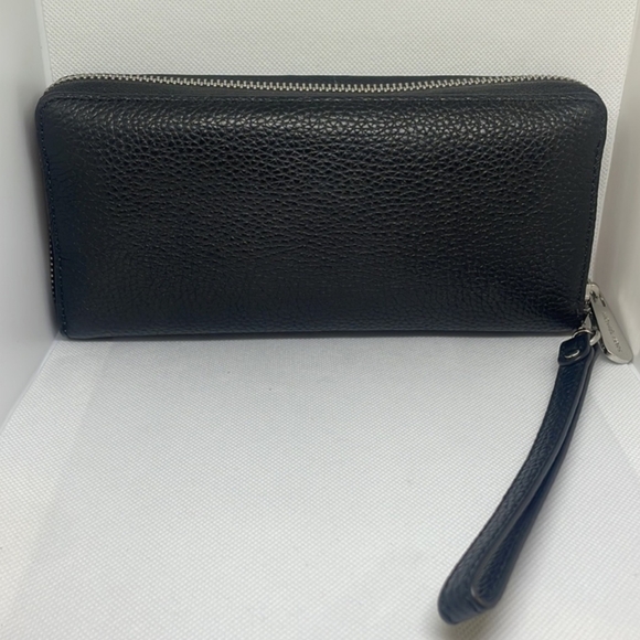 Michael Kors Black Saffiano Leather Organizer Wallet - Picture 2 of 7